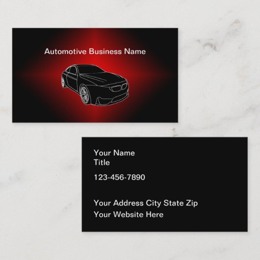 Carte De Visite Plus frais (Devant / Derrière)