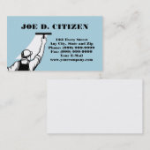 carte de visite plus propre de lavage de joint de (Devant / Derrière)