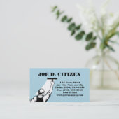 carte de visite plus propre de lavage de joint de (Debout devant)