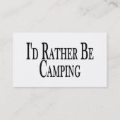 Carte De Visite Plutôt campe (Dos)