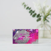 Carte De Visite PMU MICROBLAING artiste Sparkling Rose (Debout devant)