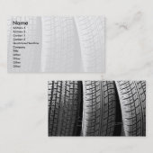 Carte De Visite Pneus (Devant / Derrière)