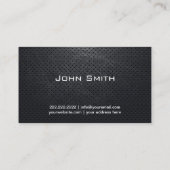 Carte De Visite Pneus Aventure Tracks Grunge Dark Metal (Dos)