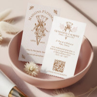 Poche à douille florale à rayure rose pour pâtisse