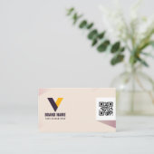 Carte De Visite Poche minimaliste simple (Debout devant)