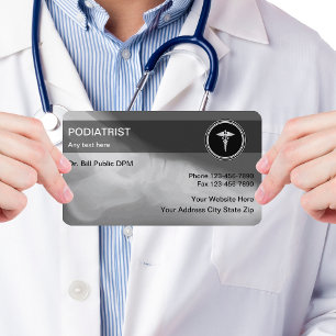 Carte de visite podiatriste
