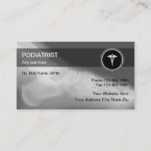 Carte de visite podiatriste (Devant)