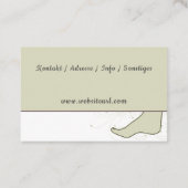 Carte De Visite podologue (Dos)