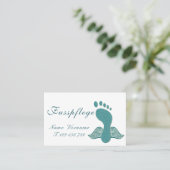 Carte De Visite Podologue (Debout devant)