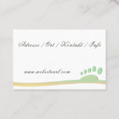 Carte De Visite Podologue (Dos)