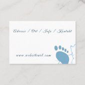 Carte De Visite Podologue (Dos)