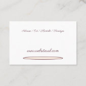 Carte De Visite Podologue (Dos)