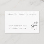 Carte De Visite Podologue (Dos)