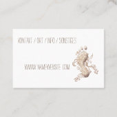 Carte De Visite Podologue (Dos)