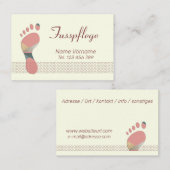 Carte De Visite Podologue (Devant / Derrière)