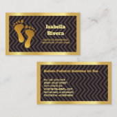 Carte De Visite Podologue (Devant / Derrière)