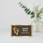 Carte De Visite Podologue (Debout devant)