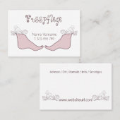 Carte De Visite Podologue (Devant / Derrière)