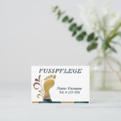 Carte De Visite Podologue (Debout devant)