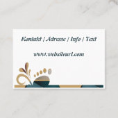 Carte De Visite Podologue (Dos)