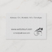 Carte De Visite Podologue (Dos)