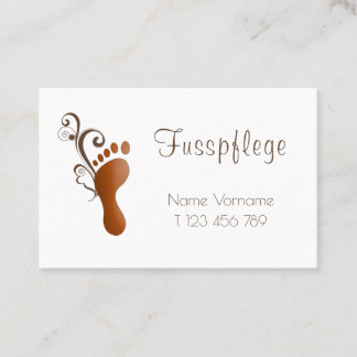 Carte De Visite Podologue