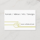 Carte De Visite Podologue (Dos)