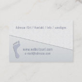 Carte De Visite Podologue (Dos)