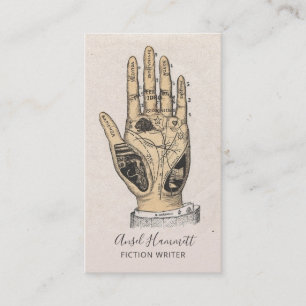 Carte De Visite Poète écrivain