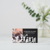 Carte De Visite Poids de Dumbbell | Exercices fitness (Debout devant)