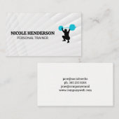 Carte De Visite Poids de levage | Fitness (Devant / Derrière)