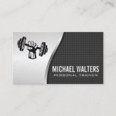 Carte De Visite Poids de levage | Metallique (Devant)