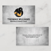 Carte De Visite Poids du curling du bras (Devant / Derrière)