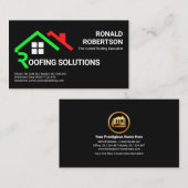 Carte De Visite Poignée créative sur le toit (Devant / Derrière)