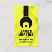 Carte De Visite Poignée de la clé verticale (Devant)