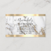 Carte De Visite Poignée professionnelle Soins pour animaux de comp (Dos)