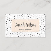 Carte de visite pointé (Devant)