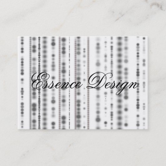 Carte De Visite Points (Devant)