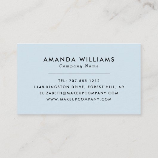 Carte De Visite Points d'encre modernes modélisés (Dos)