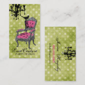 Carte De Visite Points fabuleusement français de chaux de (Devant / Derrière)