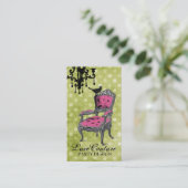 Carte De Visite Points fabuleusement français de chaux de (Debout devant)