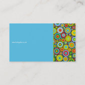 Carte De Visite Points géniaux : : Turquoise (Dos)