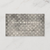Carte De Visite Points gris texturisés de cru de la (Dos)