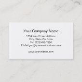 Carte De Visite Points minuscules sur Gold Professional (Dos)