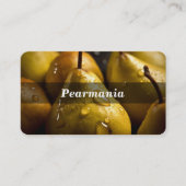 Carte De Visite Poire / Poires / Fruit (Devant)