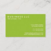 Carte De Visite poires. (Dos)