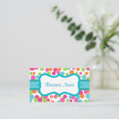 Carte de visite Pois (Debout devant)