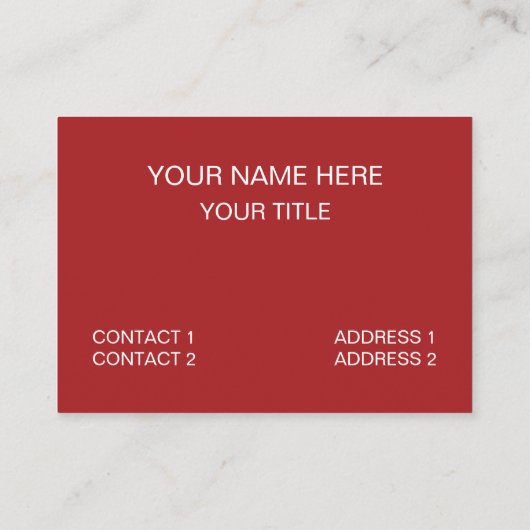 Carte De Visite Pois coloré (Dos)