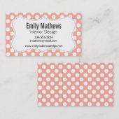 Carte De Visite Pois de pêche profonde (Devant / Derrière)