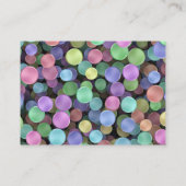 Carte De Visite Pois Rainbow (Dos)